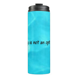 Dryはオプションの黒レタリング タンブラー