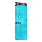 Dryはオプションの黒レタリング タンブラー (回転右)