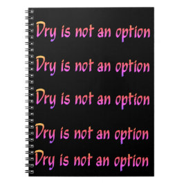 Dryはオプション文字 ノートブック