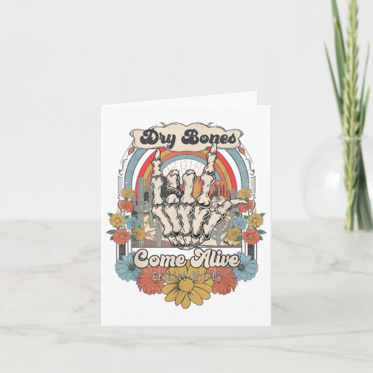 Dry Bones Come Alive Christian, Christian Motivati カード (正面)