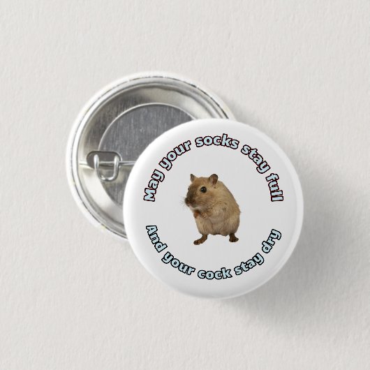 Dry Button 缶バッジ (正面&裏面)