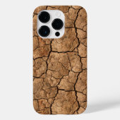 Dry Cracked Earth Texture iPhone Case Case-Mate iPhoneケース (裏面)