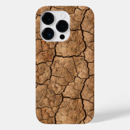 Dry Cracked Earth Texture iPhone Case Case-Mate iPhone 14 Proケース
