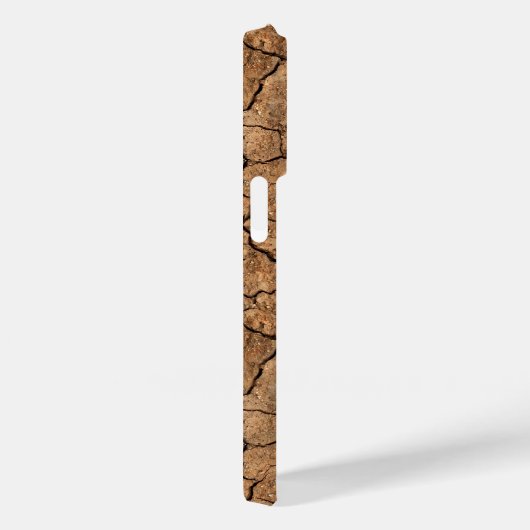 Dry Cracked Earth Texture iPhone Case Case-Mate iPhoneケース (裏面 / 右)