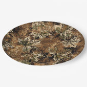 Dry Leaves Camo for Hunters ペーパープレート (アングル)