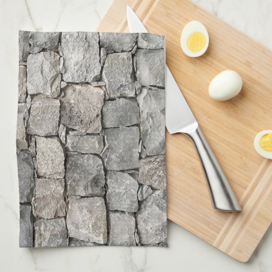 Dry Stone Wall Quirky キッチンタオル (四つ折り)