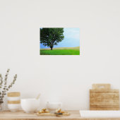 Dry Storm Over Oklahoma Grasslands III (Col Sat) ポスター (キッチン)