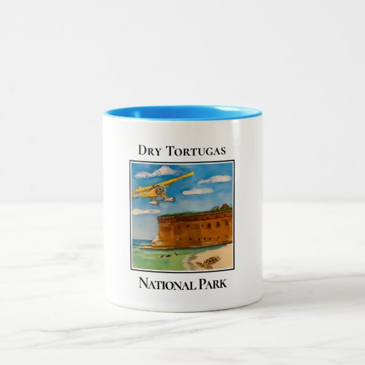 Dry Tortugas国立公園, フロリダ州 ツートーンマグカップ (中央)