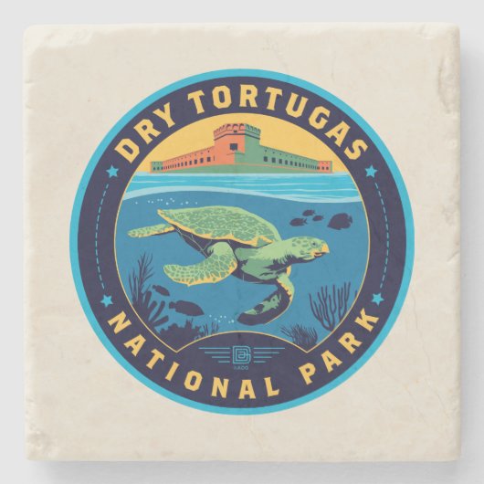 Dry Tortugas National Park ストーンコースター (正面)