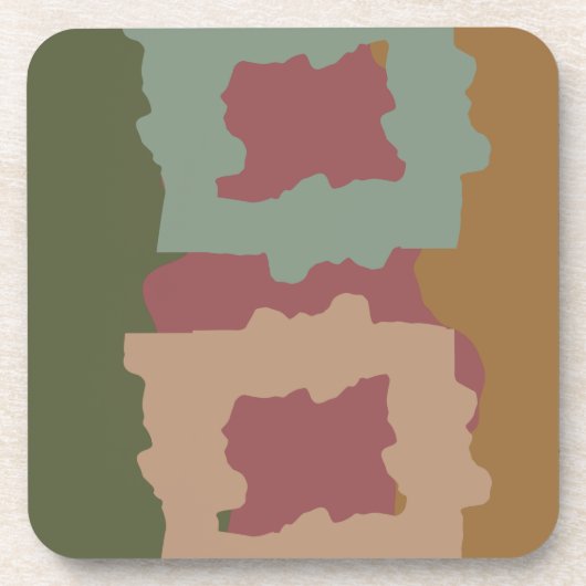 DRY TREE TRUNK by Masanser Pixelat コースター (正面)