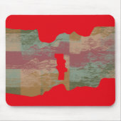 DRY TREE TRUNK by Masanser Pixelat マウスパッド (正面)