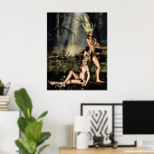 Dryads at Rest ポスター (ホームオフィス)