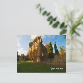 Dryburgh Abbey、スコットランドのはがき ポストカード (スタンド正面)