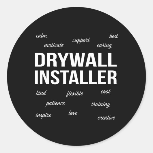 Drywallインストーラの評価 ラウンドシール (正面)