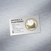Drywall Business Card Magnet Plaster マグネット名刺 (インサイチュ)