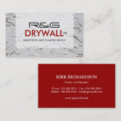 DRYWALL COMPANYの名刺 名刺 (正面/裏面)