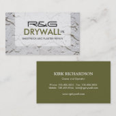 DRYWALL COMPANYの名刺 名刺 (正面/裏面)