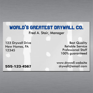 Drywall Company マグネット名刺