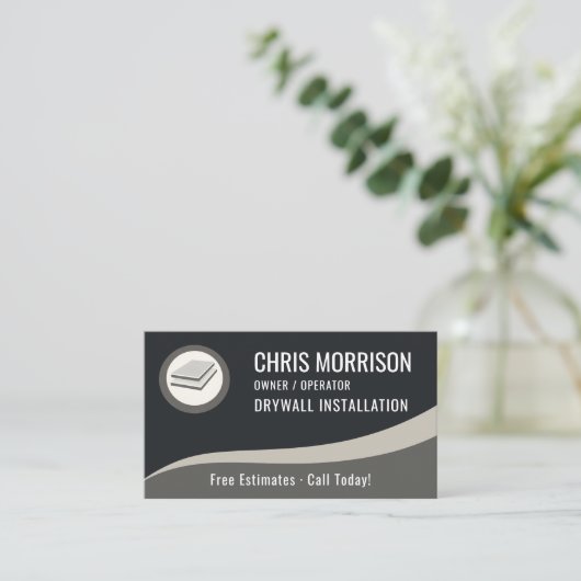 Drywall Installation Professional 名刺 (スタンド正面)