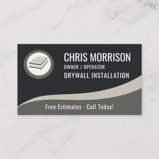 Drywall Installation Professional 名刺 (正面)