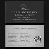 Drywall & Paint Painting QR Code Professional 名刺