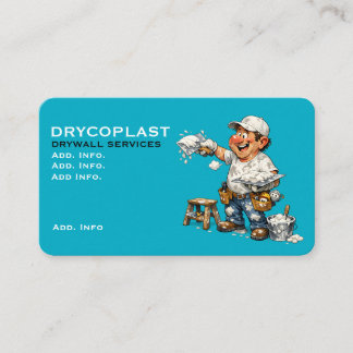 Drywall Service Business Card 名刺