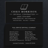 Drywall Sheetrock Contractor 名刺
