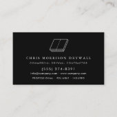 Drywall Sheetrock Finishing Company 名刺 (正面)