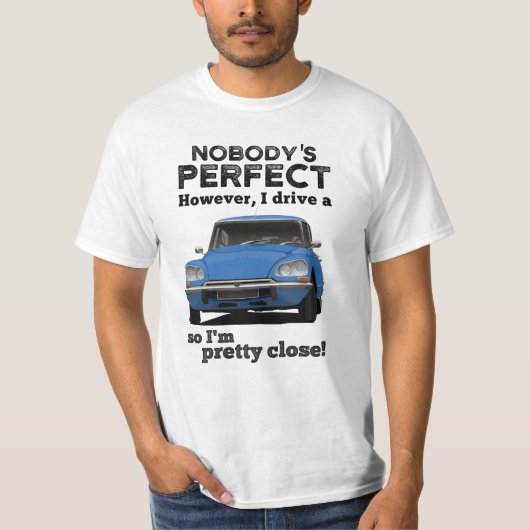 DSに完璧な人はいない Tシャツ (正面)