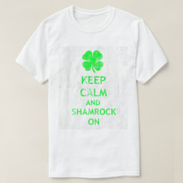 DS上保のCalmとShamrock Tシャツ