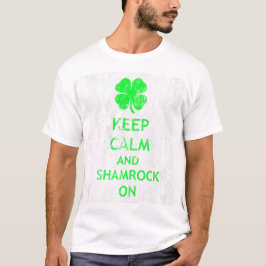 DS上保のCalmとShamrock Tシャツ