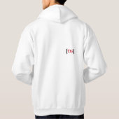 DS仏のフード付きスウェットシャツ パーカ (裏面)