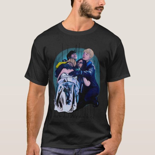 DS2アートを続ける Tシャツ (正面)