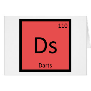 Ds - ダーツスポーツ 化学元素記号