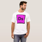 Ds - ディオニュソス 神 化学 周期表 シンボル tシャツ (正面フル)