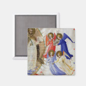 ds 558 f.67v聖ドミニクミュージカル4天使、 マグネット (正面/裏面)