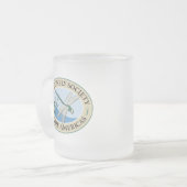 DSAコーヒーマグ フロストグラスマグカップ (正面左)