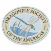 DSA Transparent Logoデカール シール (正面)