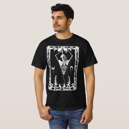 dsbm t-shirt Tcotdm black version Tシャツ (正面フル)