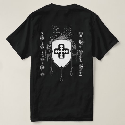 dsbm t-shirt Tcotdm black version Tシャツ (デザイン裏面)