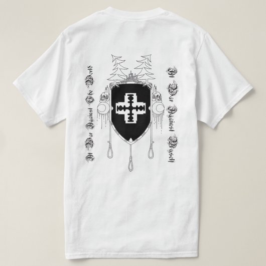 dsbm t-shirt Tcotdm white version Tシャツ (デザイン裏面)