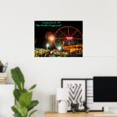 DSC00279, Coney Island, NY"The World's.. ポスター (ホームオフィス)