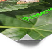 DSC00433、美しいを保存する、環境にやさしいことをしよう! ポスター (角)