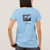 DSC00622、私はかわいいsooooooooです Tシャツ (裏面)