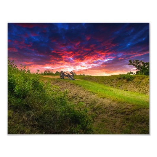 DSC02295(1)-Canon on onヨークタウン戦場 フォトプリント (正面)