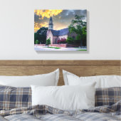 DSC02400-2-Brutonパリス教会アットサンセット キャンバスプリント (インサイチュ (寝室))