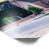 DSC02400-2-Bruton Parish Church at Sunset フォトプリント (角)