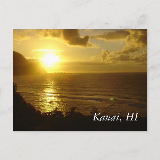 DSC02541、カウアイ、HI ポストカード (正面)