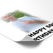 DSC02662, HAPPY 50誕生日MARK! ポスター (角)