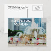 DSC04557，バッキンガムファウンテン ポストカード (正面/裏面)